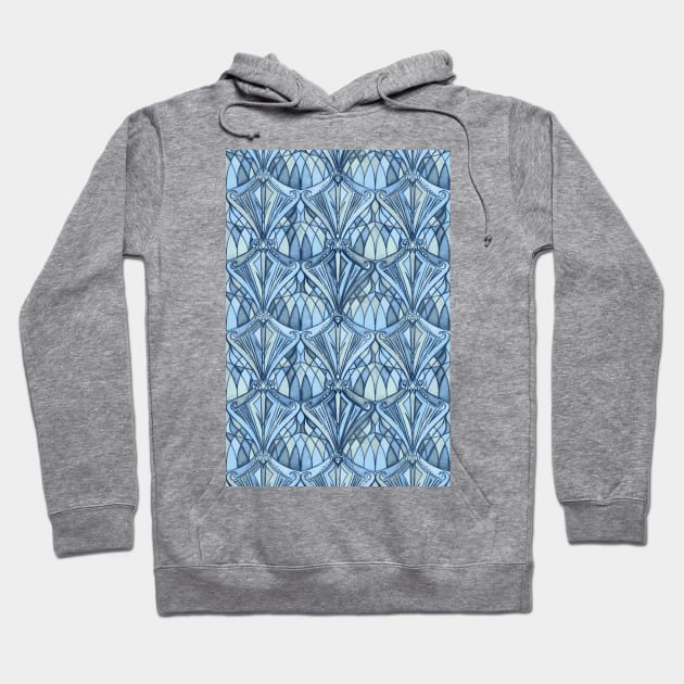 View Through a Blue Window Hoodie by micklyn